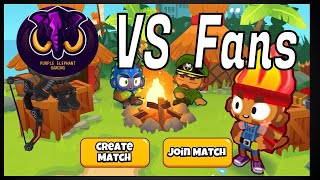 Battling With Fans! #1 Btd Battles 2
