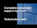 Complete Engineered Rainscreen Support Systems
