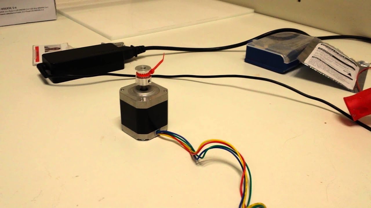 Kysan motor + Synthetos gShield + Arduino