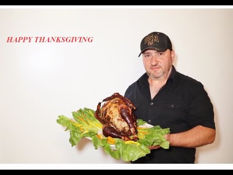 THANKSGIVING TURKEY STUFFED WITH RICE & MASHED POTATOS!