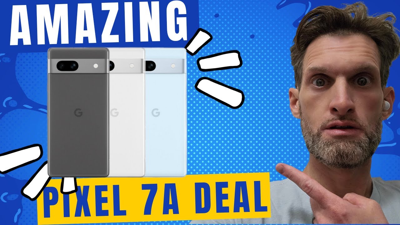Google Pixel 7a Hits an All Time Low Price on Amazon + Visible Free Service Test Try Before You Buy
