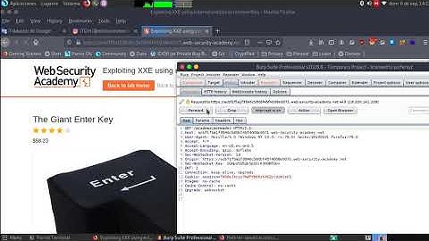 Exploiting XXE using external entities to retrieve files
