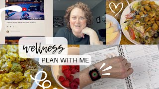 WELLNESS PLAN WITH ME | wellness, fitness, diet, skincare, & more! ✨ | tattooed teacher plans screenshot 4