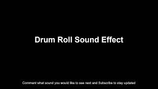 Drum Roll Sound Effect