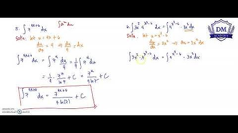 Part 2 Integration of Exponential Functions