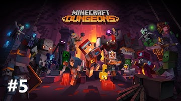 Minecraft Dungeons Episode 5 - Redstone Mines - No Commentary - Walkthrough - Xbox One