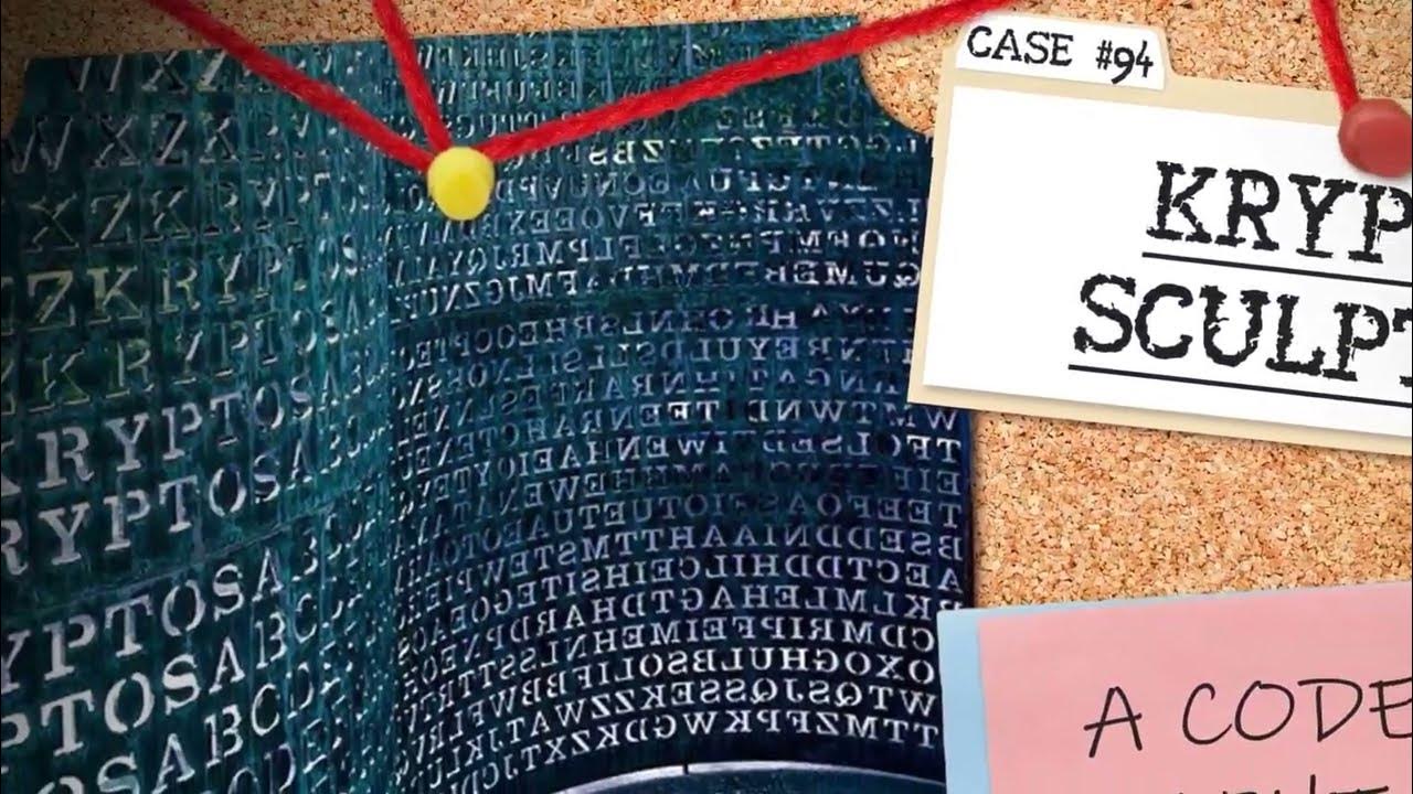 1990 AD The Kryptos Sculpture CIA YouTube