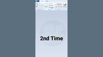 How to create multiple colour background in MS Paint 🎨🖥️ #shorts 🔥🔥🔥🔥🔥