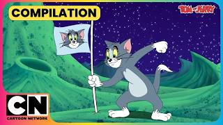 Tom’s Moon Mission for Love😱| Tom & Jerry 😺🐭| Cat and the Mouse Cartoon | @cnindia