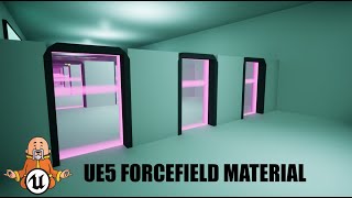 Forcefield Material - Unreal Engine 5 Tutorial