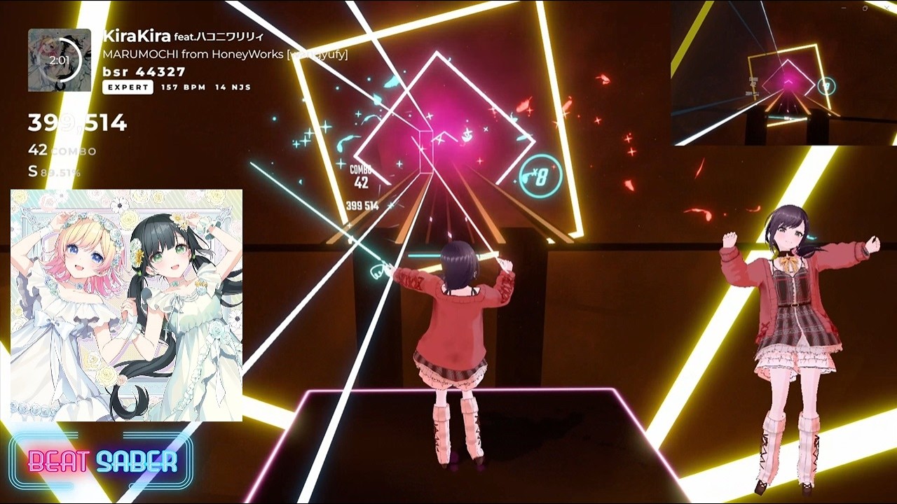 [BEAT SABER]  キラキラ - HoneyWorks feat.ハコニワリリィ