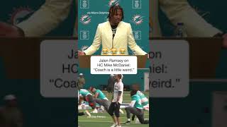 Mike McDaniel gonna Mike McDaniel 😂 #shorts