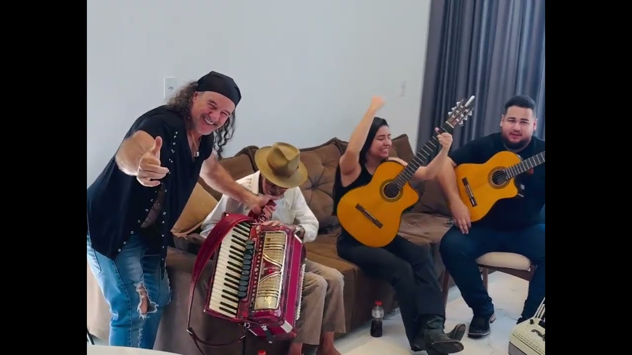 Tostão. Rafaela e Arthur e Seu Alcino Lima - Pai de Gustavo Lima