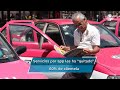 Taxistas amagan con mantener protesta contra apps de transporte "el tiempo que sea necesario"