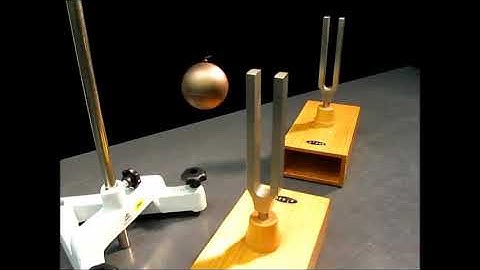Tuning Forks Resonance + Ping Pong Ball HIGH