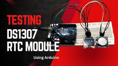 Clocking  Accuracy!Testing DS1307 RTC module #youtubevideo #rtcmodule