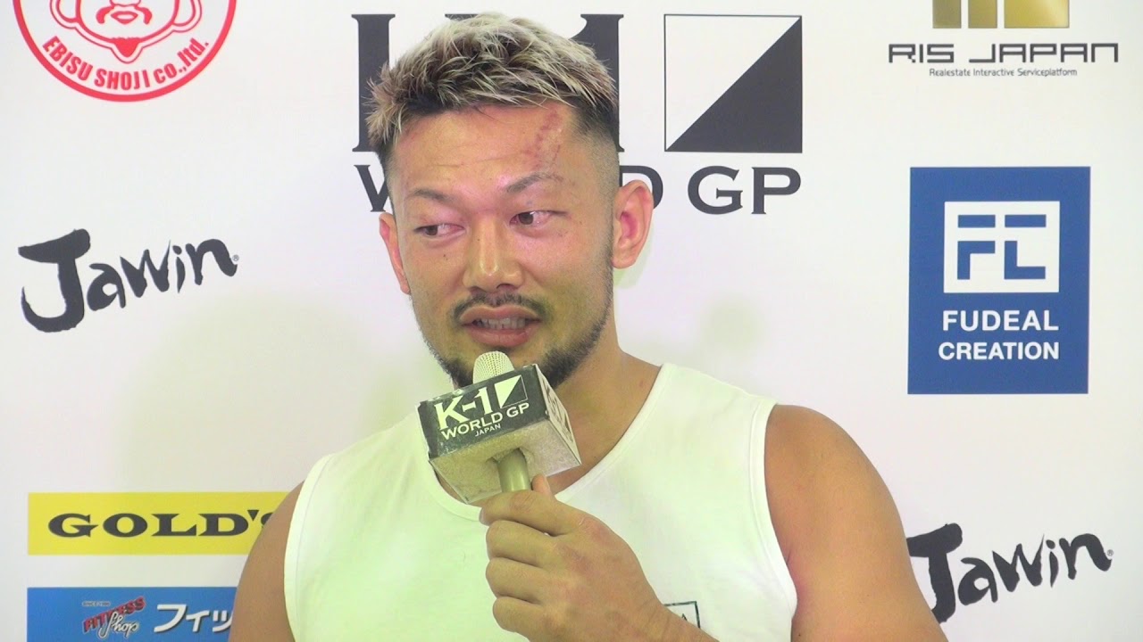愛鷹亮　8.24 K-1大阪大会　試合後インタビュー 武尊堂