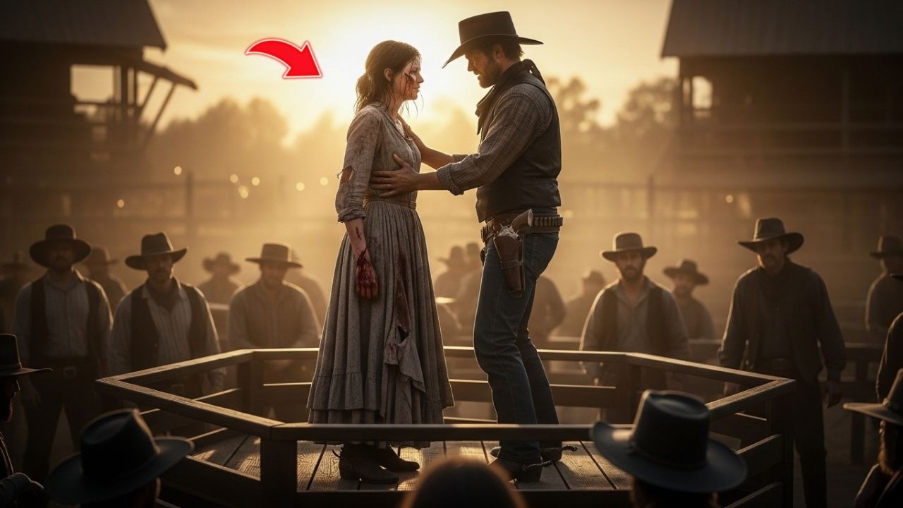 She Bled at the Auction — The Cowboy Claimed Her Freedom