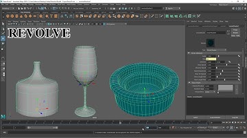 Autodesk Maya 2020, Revolve