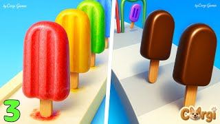 Popsicle Stack VS Ice Cream Stack - Max Level SpeedRun Gameplay iOS Android  screenshot 5