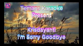 🎤 I'am Sorry Goodbye - Krisdayanti - Original Music Karaoke 🔥