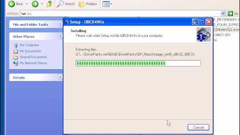 How To Make A Bootable Anti-virus / Anti-malware Disc Using UBCD4WIN Part 1