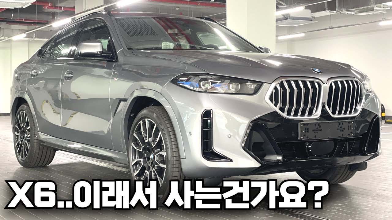 압도적인 멋이란 이런걸까요?..X6라면 카푸어가 되어도 좋습니다
