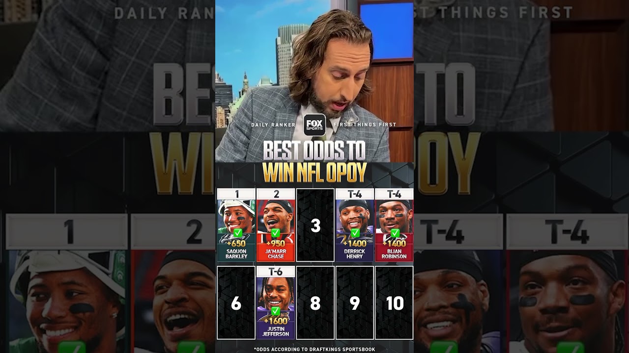 Nick guessed the players with the best odds to win OPOY 👀 