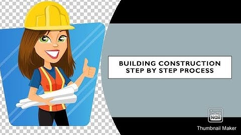Building construction step by step process (part-1) - Renupriyanka Ramachandran