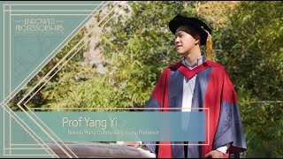Belinda Hung Outstanding Young Professorship - Professor Yang Yi The University Of Hong Kong