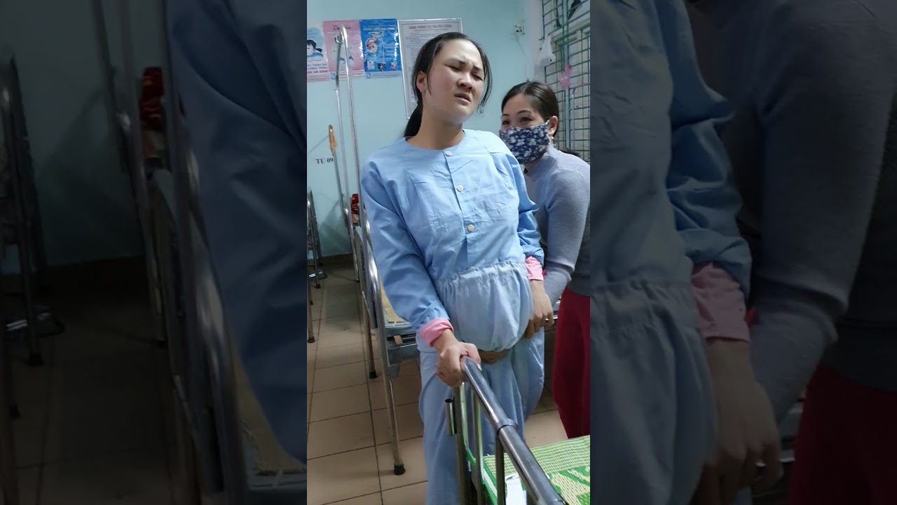 Đau đẻ em Khoai lang. 1h12p sáng ngày 25.12.2020 (4h12p thì hạ sinh bé Khoai)