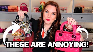 REVIEW OF THE ANNOYING LADY DIOR BAG *watch before you buy*