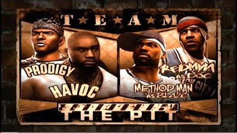MOBB DEEP vs METHOD MAN AND REDMAN (DEF JAM FIGHT FOR NEW YORK) (Microsoft Xbox)