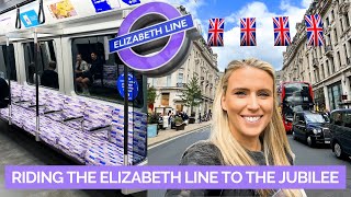 RIDING THE NEW ELIZABETH LINE | Jubilee on Regent Street screenshot 2