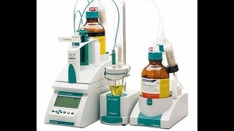 Karl Fisher Titration | How To Measure Water Content By KF Titrator