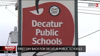 First day back for Decatur Public Schools