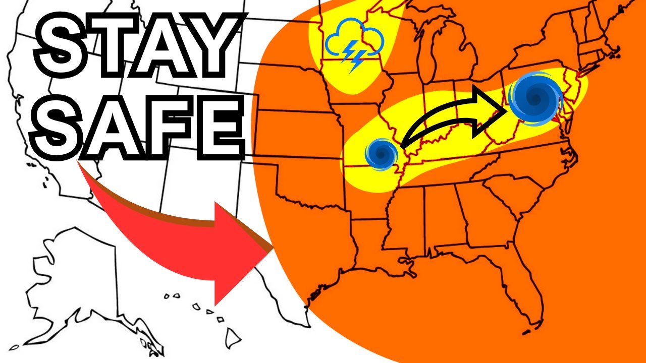A VIOLENT storm system is about to rip through the US Plains...