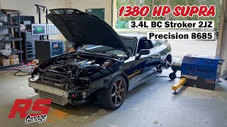 3.4L BC Stroker 2JZ with VVTI Makes 1300HP on the Hub Dyno | RS Garage 3.4L BC Stroker 2JZ with VVTI Makes 1300HP on the Hub Dyno | RS Garage