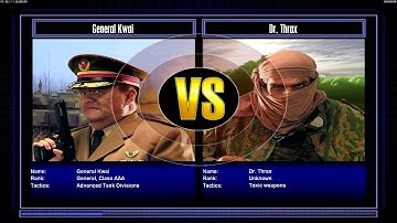 C&C General ProGen Mod General Kwai VS Dr.Thrax Hard Mode #1