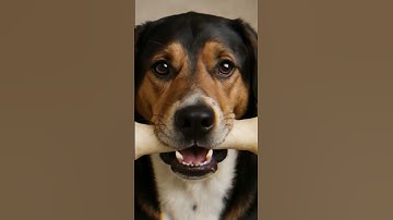 Thumbnail of A Dog With a Bone- song🐶🦴#dog #song #bones #cute #animals #video #shorts #dogsong #beautiful