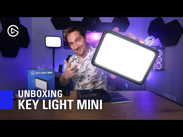 Elgato Key Light Mini Unboxing - YouTube