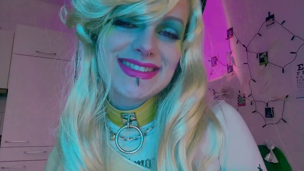 🤍🖤80ies Gossip Barbie🖤🤍 does your hair ASMR(German)