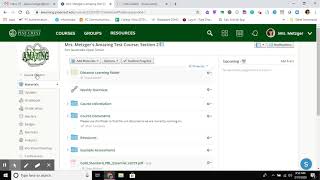 Schoology: View Course As