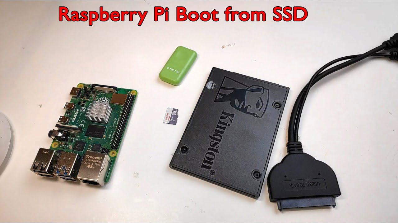 Raspberry Pi 8GB SSD-ről (Boot from SSD Raspberry Pi ) -