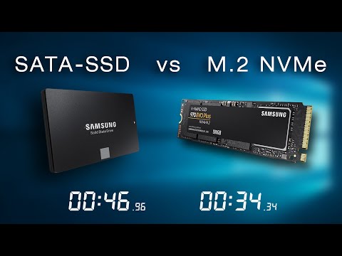 Samsung 860 EVO SSD vs Samsung 970 EVO M.2 NVMe