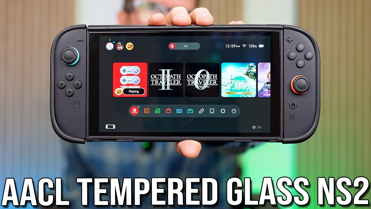 Защитное стекло AACL для Nintendo Switch 2