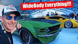 日本のワークスフェンダーがアメリカで大人気‼︎ アメ車からスーパーカーまで日本的改造が今熱い！！ Everything is Widebody SEMA Show