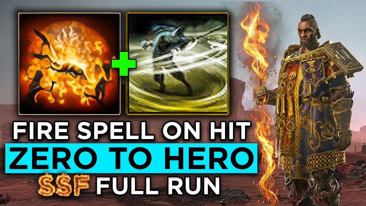 I became a Whirling Fire God in POE 2 (Smith of Kitava SSF Build)