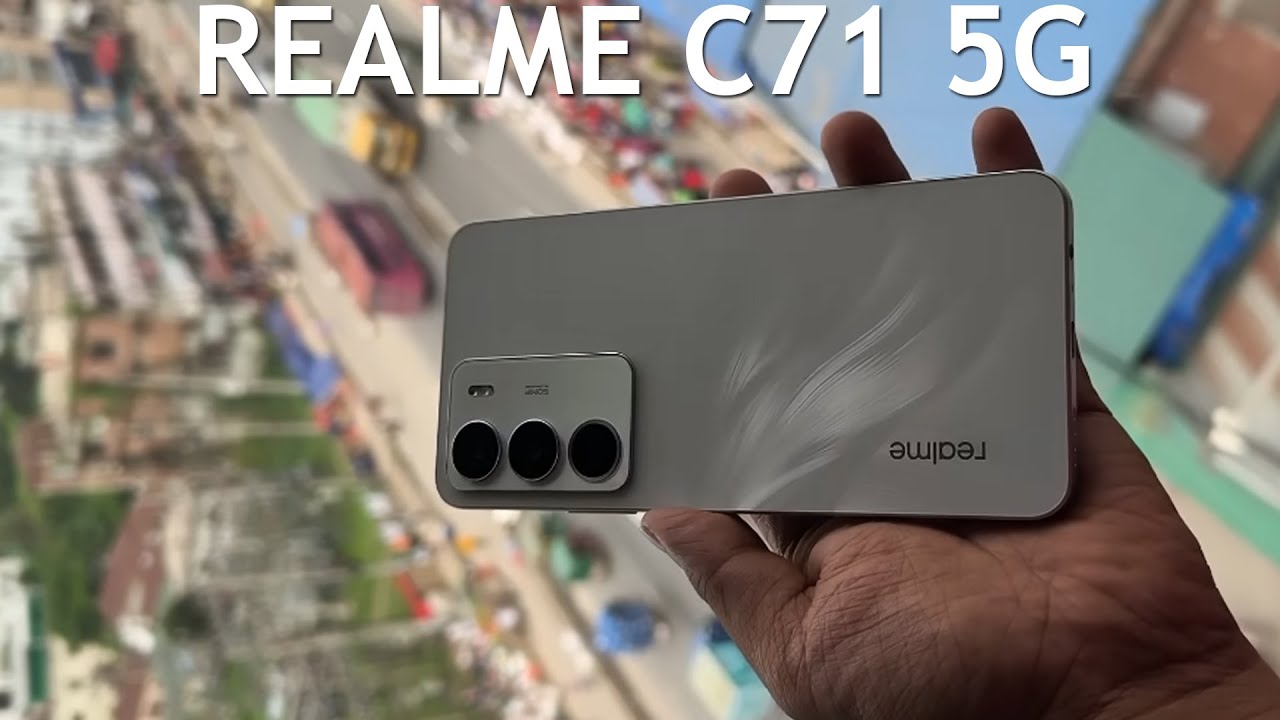 Realme C71 5G первый обзор на русском