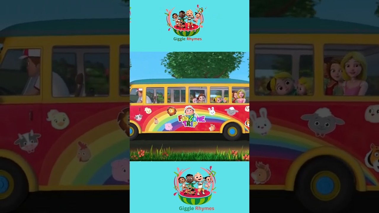[ 1 MINUTE LOOP ] 🚍 Wheels on the Bus Sound Variations Remix 🎶 || Several Version of | Giggle Rhymes